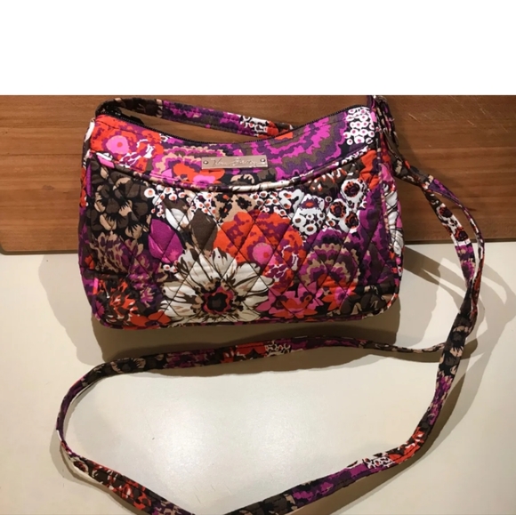 NWOT Vera Bradley Rosewood mini shoulder bag 2015 - Picture 6 of 10